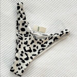 Aerie Leopard Print Bikini Bottom